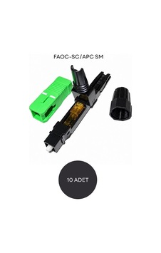 Alfafonet Faoc-sc/apc Sm Hızlı Montaj Universal Fiber Optik Konnektör Alfafonet Faoc-sc/apc Sm Hızlı Montaj Universal Fiber Optik Konnektör