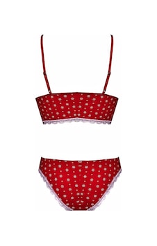 Deep Secret Yılbaşı Koton Kırmızı Puanlı Bralet Takım Ds200583brt 001 Deep Secret Yılbaşı Koton Kırmızı Puanlı Bralet Takım Ds200583brt 001