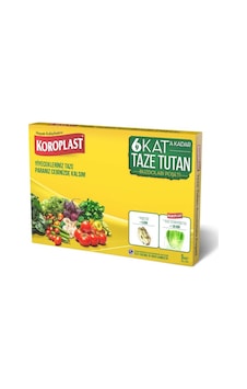 Koroplast Taze Tutan Buzdolabı Poşeti 5'li 35 x 40 CM Koroplast Taze Tutan Buzdolabı Poşeti 5'li 35 x 40 CM