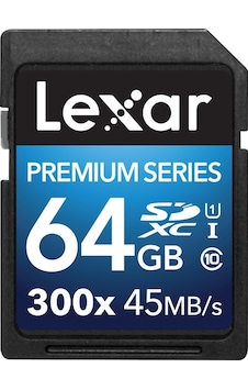 Lexar Premium Series 64Gb Uhs-I 300X Sdxc Class 10 Lexar Premium Series 64Gb Uhs-I 300X Sdxc Class 10