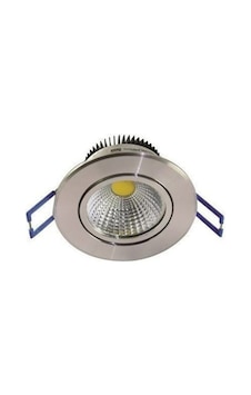 5 Watt Cob Led Spot Armatür 5w Krom Kasa- Beyaz Işık 6500k 5 Watt Cob Led Spot Armatür 5w Krom Kasa- Beyaz Işık 6500k