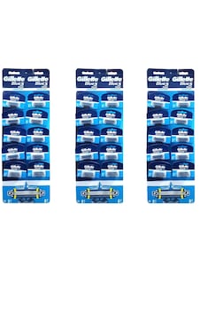 Gillette Blue3 Comfort Tıraş Bıçağı Kartela 3x10'lu Gillette Blue3 Comfort Tıraş Bıçağı Kartela 3x10'lu