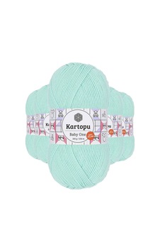 5 Adet Baby One Tüylenmeyen El Örgü İpi Yünü Açık Yeşil K507 - Kartopu Mudanis 5 Adet Baby One Tüylenmeyen El Örgü İpi Yünü Açık Yeşil K507 - Kartopu Mudanis