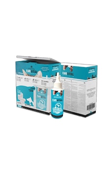 Zoovital Ear Vital Kedi Kulak Temizleme Solüsyonu 150 ML + Pamuk