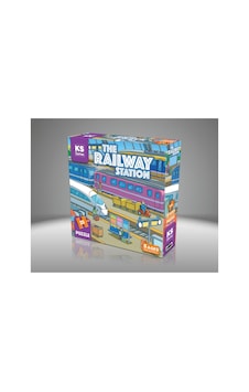 Ks Games The Railway Station Pre School Puzzle 35 Parça
