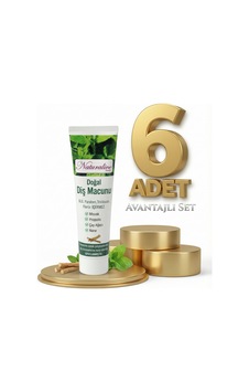 Naturalive Doğal Diş Macunu 6x100 Gr Naturalive Doğal Diş Macunu 6x100 Gr