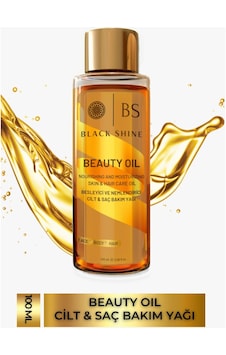 Black Shine Nemlendirici Ve Işıltı Leke Ve Çatlak Tı Çok Amaçlı Bakım Ve Yağı 100 Ml