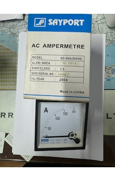 Sayport Ac Ampermetre Sd-96a 96x96