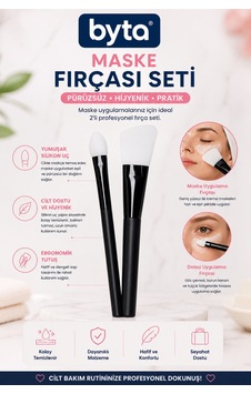 2 Li Silikon Maske Fırçası Seti Yüz Maskesi Uygulama Ve Cilt Bakım Fırçası 2 Li Silikon Maske Fırçası Seti Yüz Maskesi Uygulama Ve Cilt Bakım Fırçası