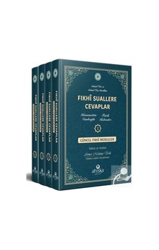 Fıkhi Suallere Cevaplar (4 Cilt) / Hüsamettin Vanlıoğlu 9280000018828 Fıkhi Suallere Cevaplar (4 Cilt) / Hüsamettin Vanlıoğlu 9280000018828