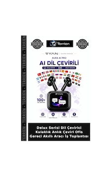 Delux Serisi Dil Çevirici Kulaklık Anlık Çeviri Ofis Gereci Akıllı Aracı İş Toplantısı Delux Serisi Dil Çevirici Kulaklık Anlık Çeviri Ofis Gereci Akıllı Aracı İş Toplantısı