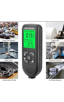 Buğz Hw-300pro Oto Boya Kalınlık Ölçer 0-2000µm Fe & Nfe Kaplama Kalınlık Test Cihazı Buğz Hw-300pro Oto Boya Kalınlık Ölçer 0-2000µm Fe & Nfe Kaplama Kalınlık Test Cihazı