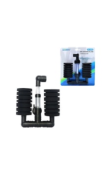 Sobo Sb-2802 Çiftli Pipo Filtresi, Akvaryumlar İçin Sessiz Hava Filtresi, Biyolojik Sünger Filtre Sobo Sb-2802 Çiftli Pipo Filtresi, Akvaryumlar İçin Sessiz Hava Filtresi, Biyolojik Sünger Filtre