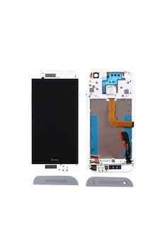 HTC Uyumlu One Mini 2 M8 Mini Lcd Ekran Dokunmatik Gümüş Çıtalı HTC Uyumlu One Mini 2 M8 Mini Lcd Ekran Dokunmatik Gümüş Çıtalı