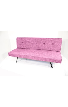Best Yataklı Çelik İskelet Sünger Kanepe Keten Kumaş - Pembe Çok Renkli Best Yataklı Çelik İskelet Sünger Kanepe Keten Kumaş - Pembe Çok Renkli