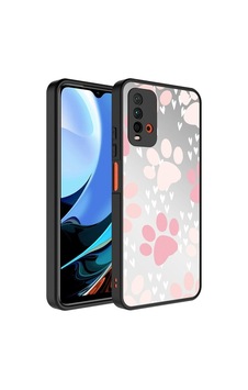 Xiaomi Redmi Note 9 4g Kılıf Aynalı Desenli Kamera Korumalı Parlak Zore Mirror Kapak Pati