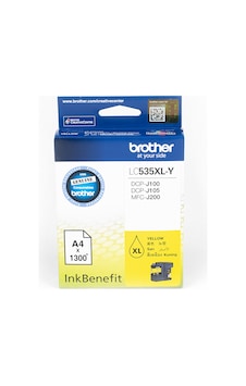 Brother Lc535Xly Sarı Mürekkep Kartuş 1300 Sayfa Brother Lc535Xly Sarı Mürekkep Kartuş 1300 Sayfa