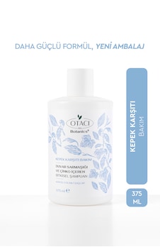 Otacı Botanics + Kepek Karşıtı Bakım Şampuanı 375 ML Otacı Botanics + Kepek Karşıtı Bakım Şampuanı 375 ML