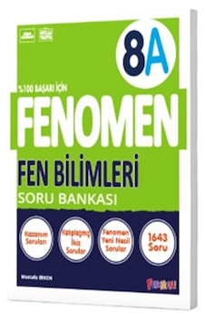 Fenomen Okul Yayınları 8. Sınıf Fen Bilimleri A Fenomen Soru B. Fenomen Okul Yayınları 8. Sınıf Fen Bilimleri A Fenomen Soru B.