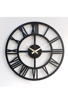 Siyah Ahşap 3mm Mdf Tam Sayılı Dekoratif Duvar Saati 40x40 Siyah Siyah Ahşap 3mm Mdf Tam Sayılı Dekoratif Duvar Saati 40x40 Siyah