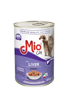 Mio Ciğerli Konserve Yetişkin Kedi Maması 415 G Mio Ciğerli Konserve Yetişkin Kedi Maması 415 G