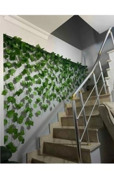 Yapay Çiçek Deposu Yeşil 12'li Uzunluk 2 Metre 30 Cm Yapay Sarmaşık Yapay Çiçek Deposu Yeşil 12'li Uzunluk 2 Metre 30 Cm Yapay Sarmaşık