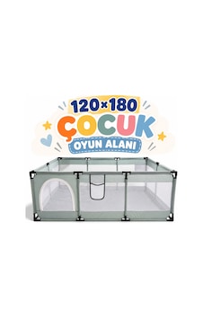 Missidea Gri Bebek Ve Çocuk Oyun Parkı 120x180 Cm Missidea Gri Bebek Ve Çocuk Oyun Parkı 120x180 Cm