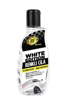 Racing White Edition Beyaz Renkli Cila 180 Ml Beyaz Boyalı Araçlara