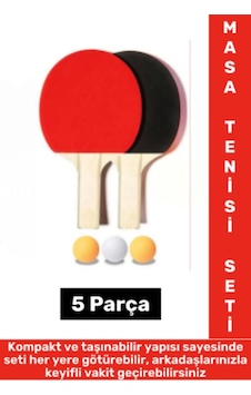 Ergonomik Dayanıklı Eğlenceli Çok Şık Renkli 2 Adet Raket 3 Adet Pinpon Topu Özel Masa Tenisi Seti Ergonomik Dayanıklı Eğlenceli Çok Şık Renkli 2 Adet Raket 3 Adet Pinpon Topu Özel Masa Tenisi Seti