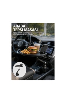 Araç İçi 360 Ayarlanabilir Bardaklık Tepsisi Geniş Yüzeyli Ve Telefon Standl - Hs08377336-8 Araç İçi 360 Ayarlanabilir Bardaklık Tepsisi Geniş Yüzeyli Ve Telefon Standl - Hs08377336-8