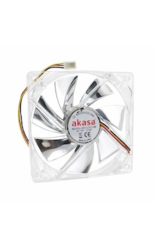 Akasa 120x120x25mm 12 Volt 0.26 Amper 3 Pin Işıklı Dc Fan