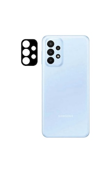 Samsung Uyumlu Galaxy A23 Zore 3d Kamera Camı Siyah