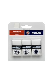 Roland Rros 2024 Tennis Overgrips White And Blue Roland Rros 2024 Tennis Overgrips White And Blue