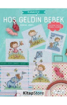 Kanaviçe Hoş Geldin Bebek - Durene Jones