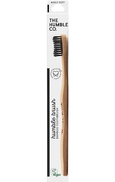 Humble Brush Adult Soft Bambu Diş Fırçası Siyah