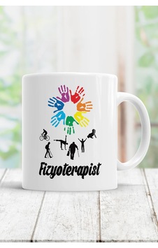 Fizyoterapist Kupa Bardak Beyaz Fizyoterapist Kupa Bardak Beyaz