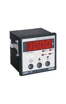 Kael Dam-D-72 - Ac Çift Aşırı Akım Setli Universal Ampermetre Kael Dam-D-72 - Ac Çift Aşırı Akım Setli Universal Ampermetre