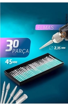 Zenvac 30'lu Lüks Freze Uç Takımı Elektrikli Tırnak Törpü Ucu 30'lu Uç Takımı Zenvac29 Zenvac 30'lu Lüks Freze Uç Takımı Elektrikli Tırnak Törpü Ucu 30'lu Uç Takımı Zenvac29
