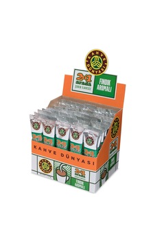 Kahve Dünyası 2'si 1 Arada Fındık Aromalı 40 x 12 G Kahve Dünyası 2'si 1 Arada Fındık Aromalı 40 x 12 G