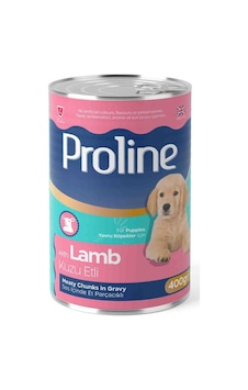 Pro Line Kuzu Etli Gravy Yavru Köpek Konserve Maması 400 G Pro Line Kuzu Etli Gravy Yavru Köpek Konserve Maması 400 G