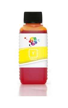 QC Brother LC38Y Kartuş Mürekkebi 100ml Y Yellow Sarı Dye QC Brother LC38Y Kartuş Mürekkebi 100ml Y Yellow Sarı Dye