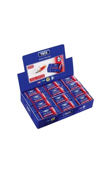 Trix T-185 Mavi Sınav Silgisi Toz Bırakmaz - 24'li Paket