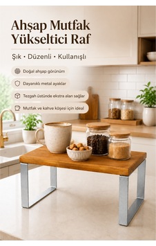 Ahşap Dolap İçi Düzenleyici Metal Ayaklı Raf Tezgah Üstü Organizer Kahve Köşesi Kahverengi Kahverengi Ahşap Dolap İçi Düzenleyici Metal Ayaklı Raf Tezgah Üstü Organizer Kahve Köşesi Kahverengi Kahverengi