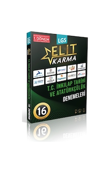 8.Sınıf LGS 1.Dönem Elit Karma T.C İnkılap Tarihi ve Atatürkçülük 16'lı Deneme- PRF Paraf Yayınları 8.Sınıf LGS 1.Dönem Elit Karma T.C İnkılap Tarihi ve Atatürkçülük 16'lı Deneme- PRF Paraf Yayınları