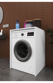 Lüks Çamaşır Makinesi Dolabı %100 Mdf Çamaşır Kurutma Banyo Dolabı Bd07 Beyaz Lüks Çamaşır Makinesi Dolabı %100 Mdf Çamaşır Kurutma Banyo Dolabı Bd07 Beyaz