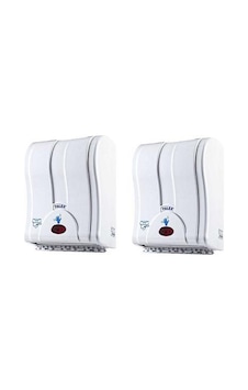Palex 21Cm Fotoselli Otomatik Havlu Dispanseri 2 Adet Beyaz Palex 21Cm Fotoselli Otomatik Havlu Dispanseri 2 Adet Beyaz