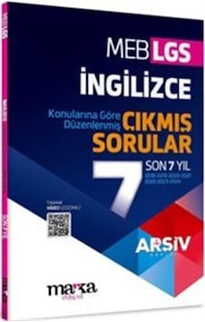 Lgs İngilizce Konularına Göre Düzenlenmiş Son 7 Yıl Çıkmış Sor... Lgs İngilizce Konularına Göre Düzenlenmiş Son 7 Yıl Çıkmış Sor...