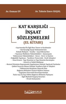 Kat Karşılığı İnşaat Sözleşmeleri El Kitabı
