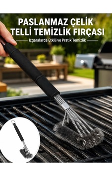 Izgara Ve Barbekü Temizleme Fırçası Dayanıklı Tasa Elıbtf-6-a5825 Izgara Ve Barbekü Temizleme Fırçası Dayanıklı Tasa Elıbtf-6-a5825