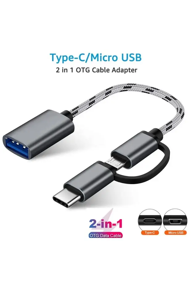 Yüksek Hızlı Veri Aktarma Usb 3.0 Otg To Typec Micro Usb Data Şarj Çevirici Dönüştürücü Hasır Kablo Gray, Type-c Yüksek Hızlı Veri Aktarma Usb 3.0 Otg To Typec Micro Usb Data Şarj Çevirici Dönüştürücü Hasır Kablo Gray, Type-c
